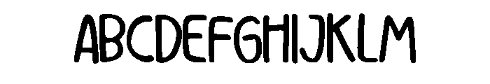 Lovely Marker Regular Font UPPERCASE