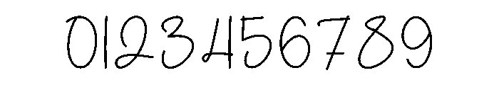 Lovely Mood Font OTHER CHARS