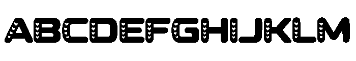 Lovely Place Font UPPERCASE