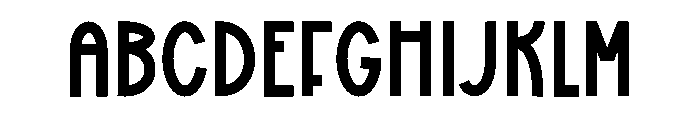 Lovely Poppy Font UPPERCASE