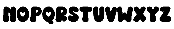 Lovely Sunday Regular Font UPPERCASE