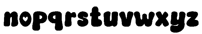 Lovely Sunday Regular Font LOWERCASE