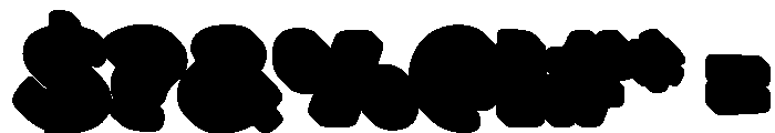 Lovely Tonight Extrude Regular Font OTHER CHARS