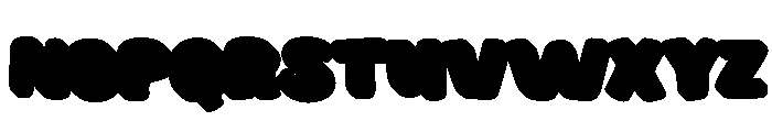 Lovely Tonight Extrude Regular Font UPPERCASE