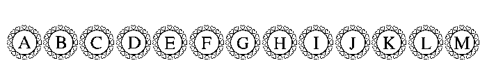 Lovely Valentines Frame FONT