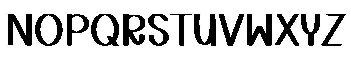 Lovely Writing Font UPPERCASE