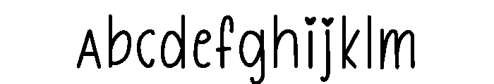 Lovely candies FONT