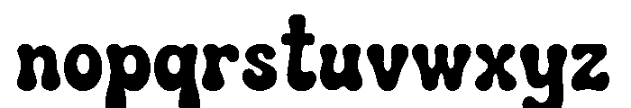LovelyChunky Font LOWERCASE