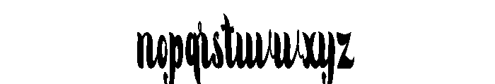 LovelyGarden Font LOWERCASE