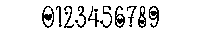 LovelyTale Font OTHER CHARS