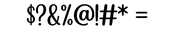 LovemadeForever Font OTHER CHARS