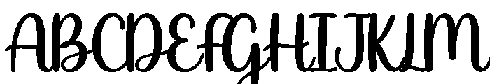 LovemadeForever Font UPPERCASE