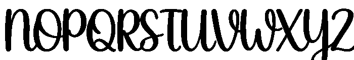 LovemadeForever Font UPPERCASE