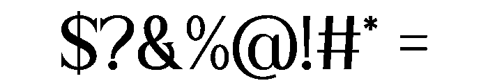 Lovepin Font OTHER CHARS