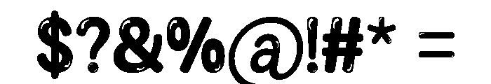 Lover Bubble Regular Font OTHER CHARS