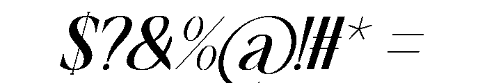 Lover Roses Italic Font OTHER CHARS