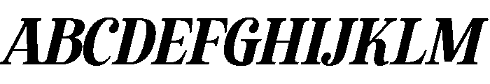 Lover Signal Italic Font UPPERCASE