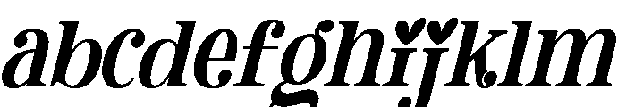 Lover Signal Italic FONT