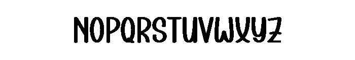 Lover Student Font LOWERCASE