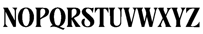 Loveridge Font UPPERCASE