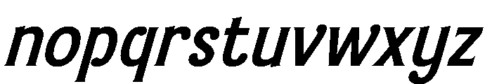 Lovers Barbie Italic Font LOWERCASE