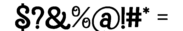 Lovers Barbie Regular Font OTHER CHARS