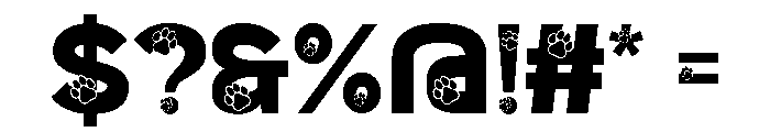 Loves Puppy Regular Font OTHER CHARS