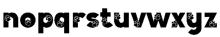 Loves Puppy Regular Font LOWERCASE