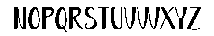Loves Somesta Font LOWERCASE