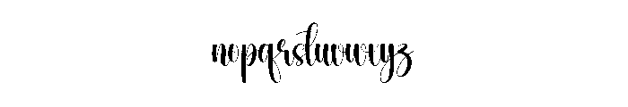 Lovetwist Font LOWERCASE