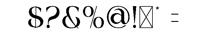 Lovika Font OTHER CHARS