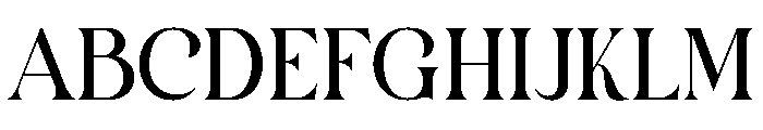 Lovika Font UPPERCASE