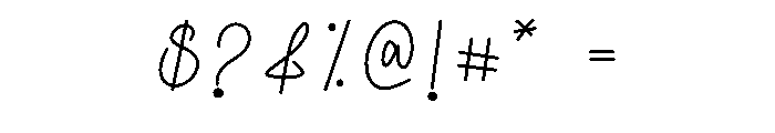 Lovine Font OTHER CHARS
