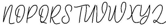 Lovine Font UPPERCASE
