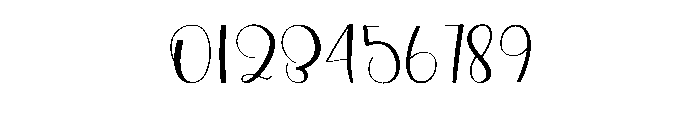 Loving Chaligraphy Font OTHER CHARS