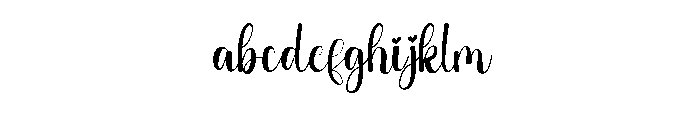 Loving Chaligraphy FONT