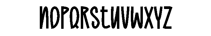 Loving Daily Font LOWERCASE