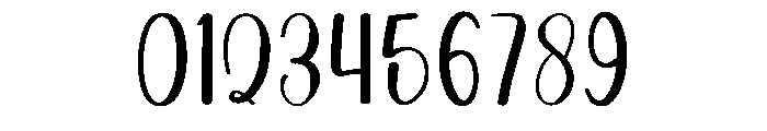 Loving Handwriting Font OTHER CHARS