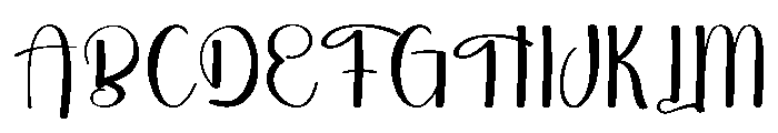 Loving Handwriting Font UPPERCASE