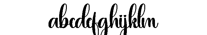 Loving Handwriting FONT