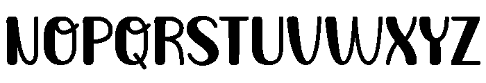 Loving People Regular Font UPPERCASE