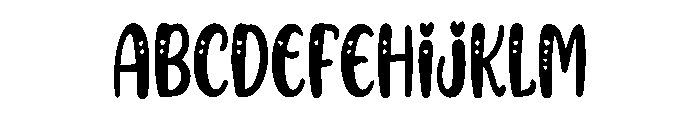 Lovinka Font UPPERCASE