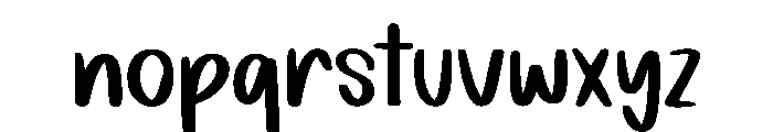 Low Sugar Font LOWERCASE