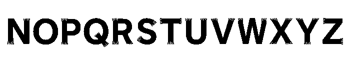 Low_poly Regular Font LOWERCASE