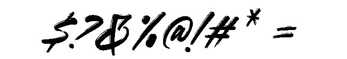Lowerflow Regular Font OTHER CHARS