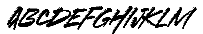 Lowerflow Regular Font UPPERCASE