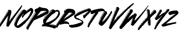 Lowerflow Regular Font UPPERCASE