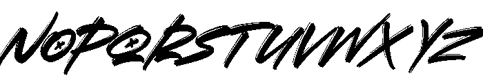 Lowerflow Regular Font LOWERCASE
