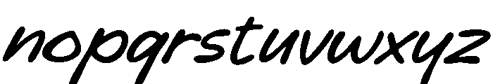 Lowstyle Regular Font LOWERCASE