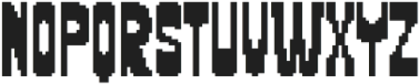 LO-FI - PIXXXEL Regular otf (400) Font LOWERCASE